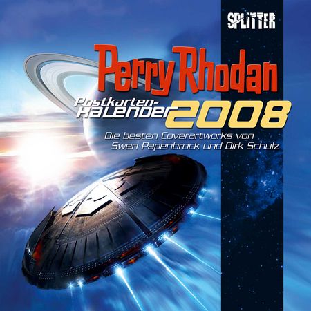 Perry Rhodan Postkartenkalender 2008 - Das Cover
