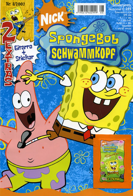 SpongeBob - Schwammkopf 8/2007 - Das Cover