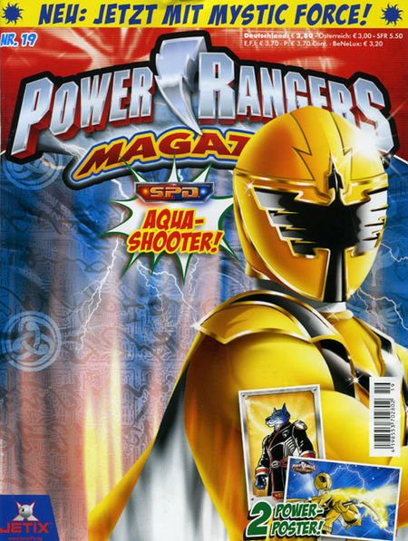 Power Rangers Magazin 19 - Das Cover