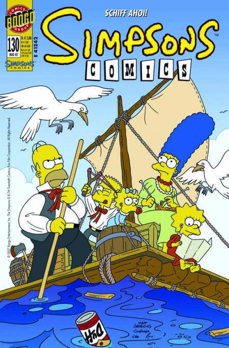 Simpsons Comics 130 - Das Cover