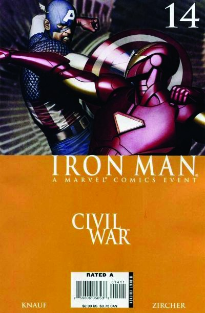 Marvel Exklusiv 69: Civil War - Front Line 2 SC - Das Cover