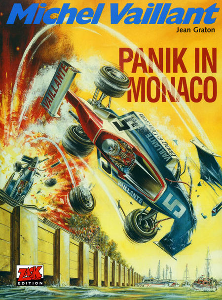Michel Vaillant 47: Panik in Monaco - Das Cover
