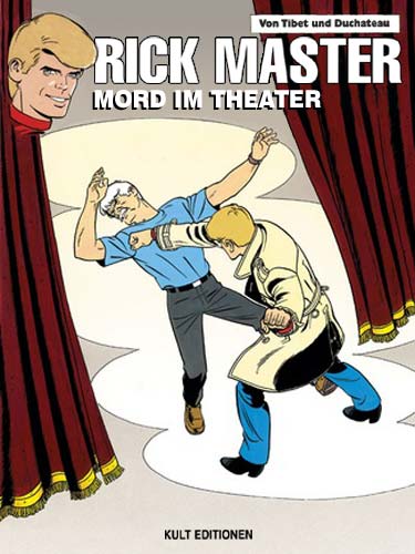 Rick Master 73: Mord im Theater - Das Cover