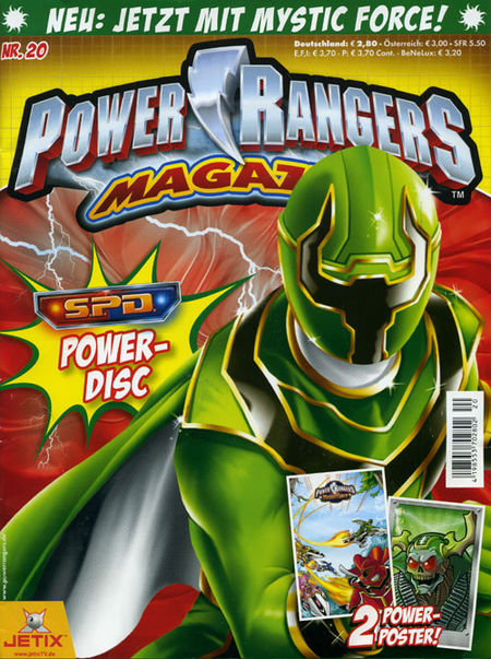 Power Rangers Magazin 20 - Das Cover