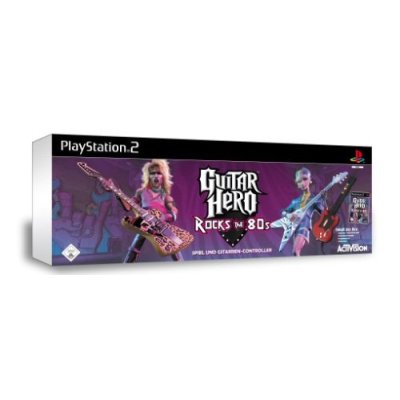Guitar Hero: Rocks the 80's (inkl. Gitarren-Controller) - Der Packshot