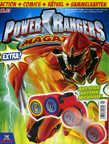 Power Rangers Magazin 21 - Das Cover