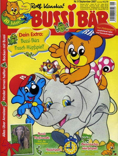 Bussi Bär 9/2007 - Das Cover