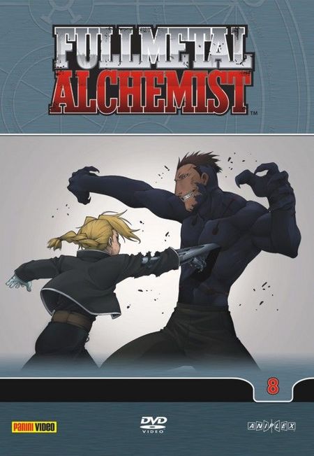 Fullmetal Alchemist DVD 8 (Anime) - Das Cover