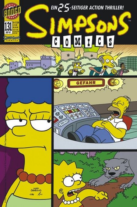 Simpsons Comics 131 - Das Cover