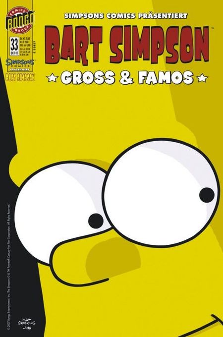 Bart Simpson Comic 33 - Das Cover