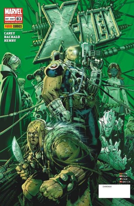 X-Men 81 - Das Cover