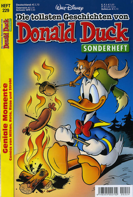 Donald Duck Sonderheft 229 - Das Cover