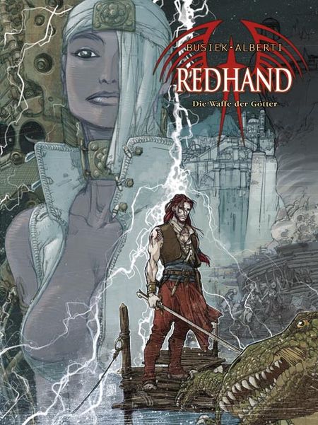 RedHand 2: Die Waffe der Götter - Das Cover