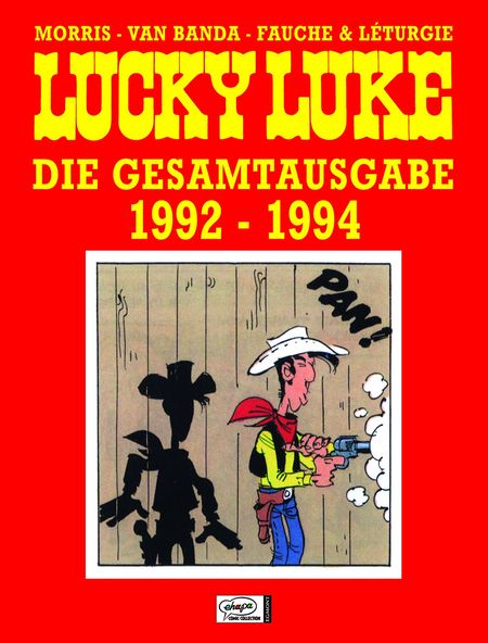 Lucky Luke: Die Gesamtausgabe 21: 1992 – 1994 - Das Cover