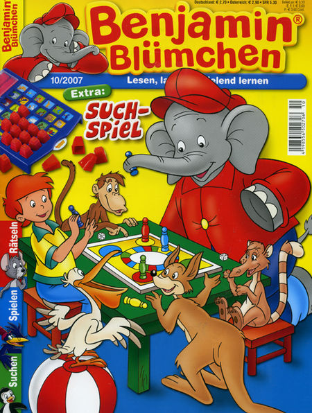 Benjamin Blümchen 10/2007 - Das Cover