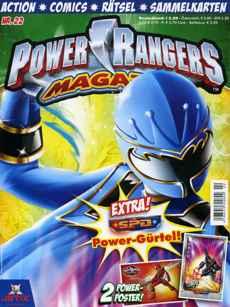 Power Rangers Magazin 22 - Das Cover