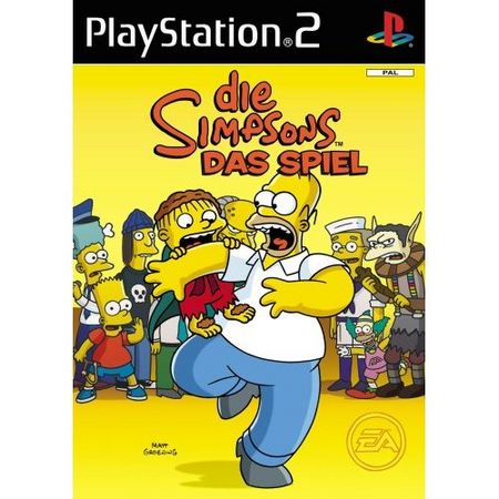Die Simpsons - Das Spiel [PS2] - Der Packshot