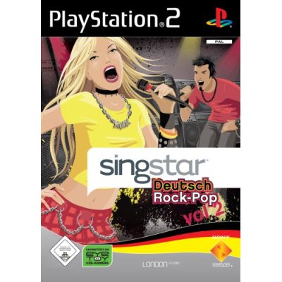 SingStar Deutsch Rock-Pop II [PS2] - Der Packshot