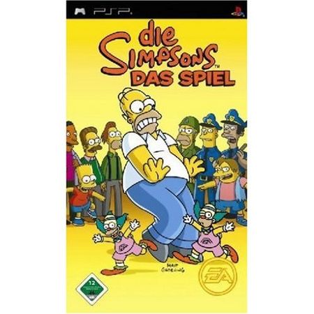 Die Simpsons - Das Spiel [PSP] - Der Packshot