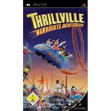 Thrillville Off the Rail [PSP] - Der Packshot