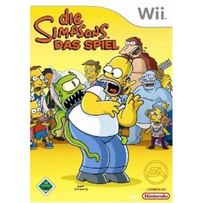 Die Simpsons - Das Spiel [Wii] - Der Packshot