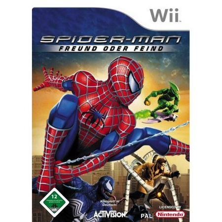 Spiderman - Freund oder Feind [Wii] - Der Packshot