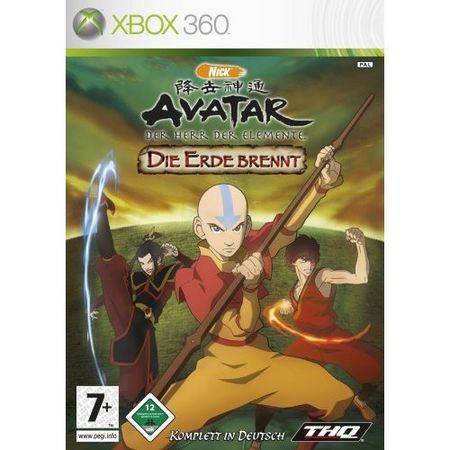 Avatar - Der Herr der Elemente: Die Erde brennt [Xbox 360] - Der Packshot
