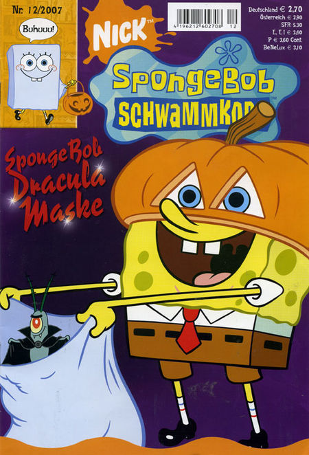 SpongeBob - Schwammkopf 12/2007 - Das Cover