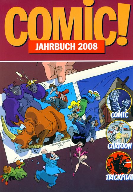 Comic! Jahrbuch 2008 - Das Cover