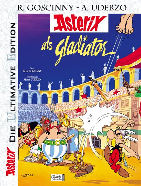 Die ultimative Asterix Edition 4: Asterix als Gladiator - Das Cover