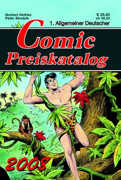 Comic Preiskatalog 2008 - Das Cover
