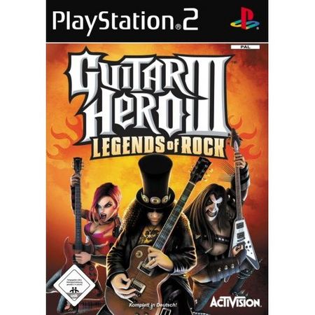 Guitar Hero 3 - Legends of Rock [PS2] - Der Packshot