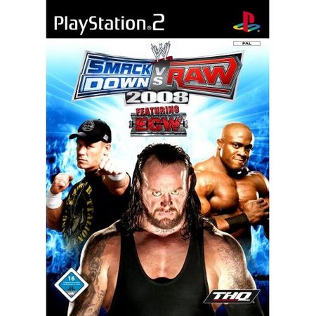 WWE Smackdown vs. Raw 2008 [PS2] - Der Packshot