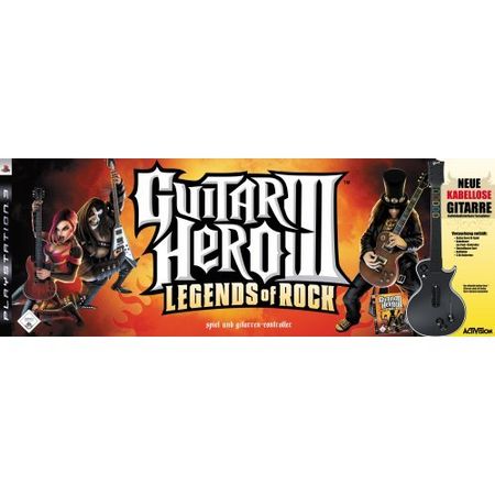 Guitar Hero 3 - Legends of Rock Bundle [PS3] - Der Packshot