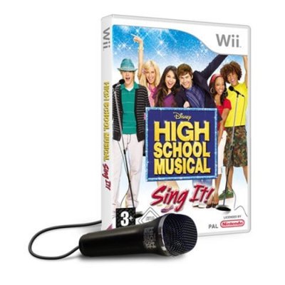 High School Musical - Sing it! incl. 1 Mikrofon [Wii] - Der Packshot