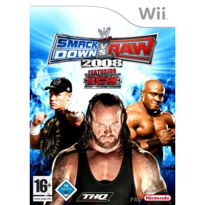 WWE Smackdown vs. Raw 2008 [Wii] - Der Packshot