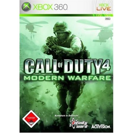 Call of Duty 4 - Modern Warfare (uncut) [Xbox 360] - Der Packshot