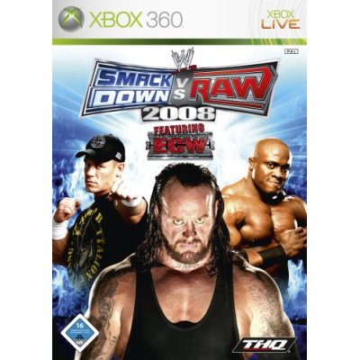WWE Smackdown vs. Raw 2008 [Xbox 360] - Der Packshot
