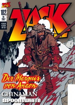 Zack 102 - Das Cover
