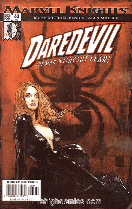 Marvel Exklusiv 62: Daredevil Black Widow HC - Das Cover