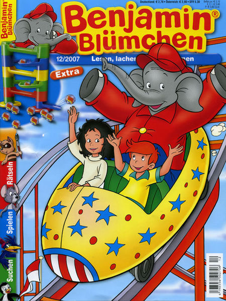 Benjamin Blümchen 12/2007 - Das Cover