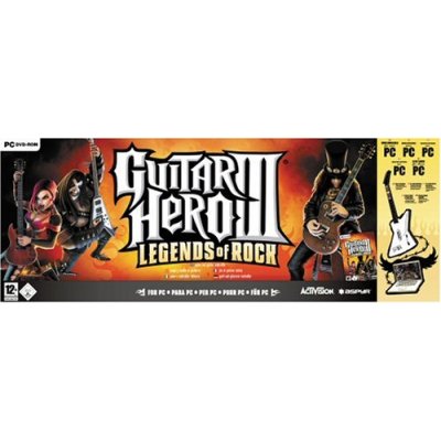 Guitar Hero 3 - Legends of Rock Bundle (inkl. Gitarren-Controller) [PC] - Der Packshot