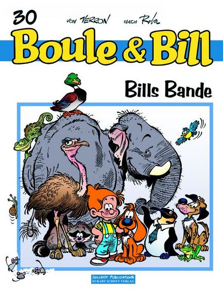 Boule & Bill 30: Bills Bande - Das Cover