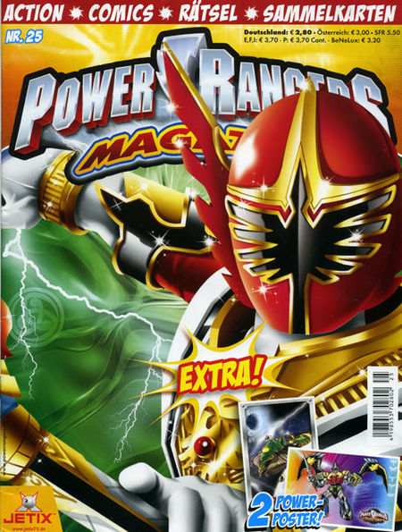 Power Rangers Magazin 25 - Das Cover