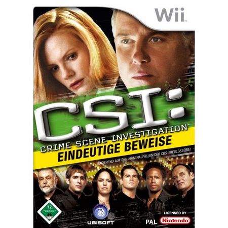 CSI: Eindeutige Beweise  [Wii] - Der Packshot