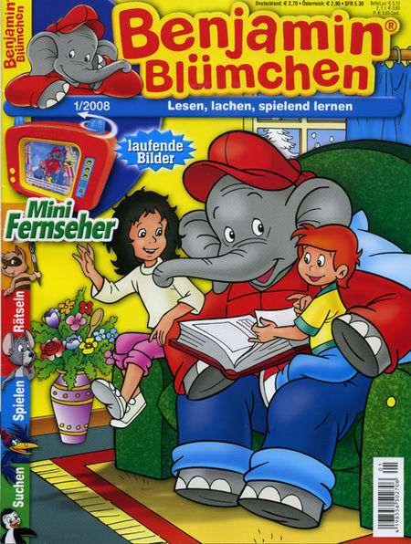 Benjamin Blümchen 1/2008 - Das Cover