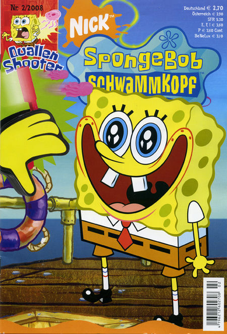 SpongeBob - Schwammkopf 2/2008 - Das Cover