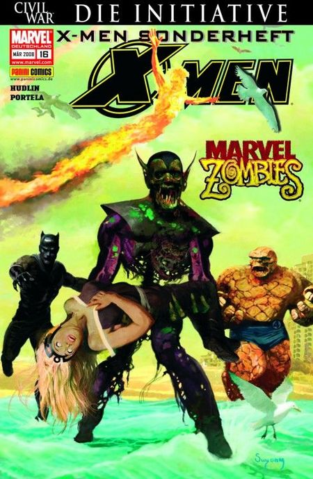 X-Men Sonderheft 16: Marvel Zombies - Black Panther - Das Cover