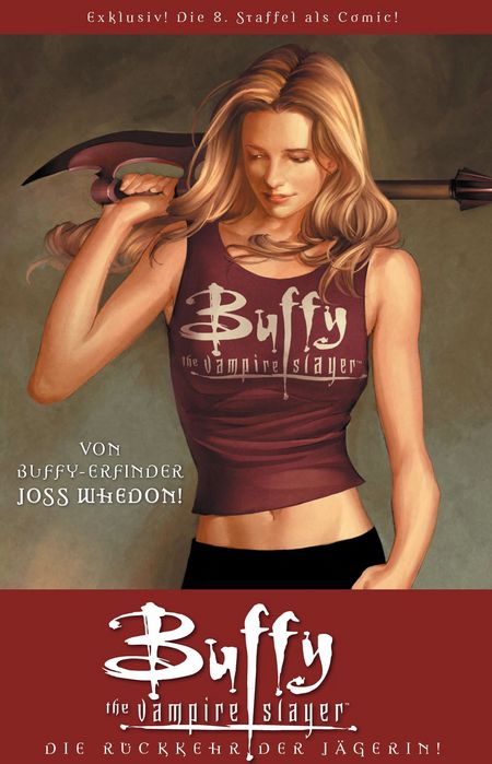 Buffy The Vampire Slayer, 8. Staffel 1: Die Rückkehr der Jägerin - Das Cover