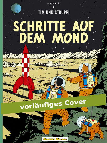 Tim & Struppi Mini: Schritte auf dem Mond - Das Cover